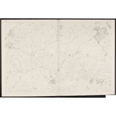 1839 Map of Carlow - Sheet 17, 1863 Print