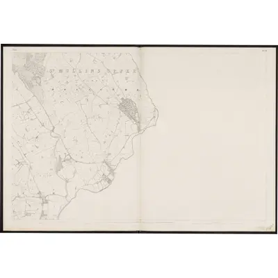 1839 Map of Carlow - Sheet 18, 1862 Print