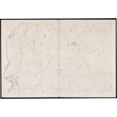1839 Map of Carlow - Sheet 19, 1860 Print