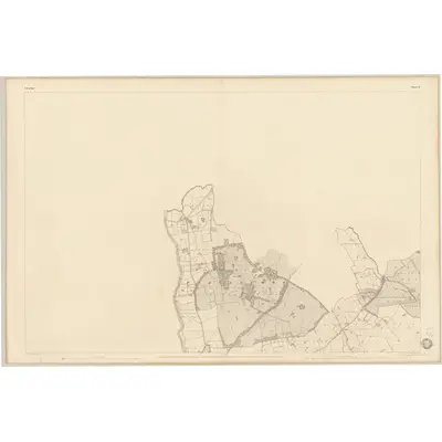 1839 Map of Carlow - Sheet 2, 1840 Print