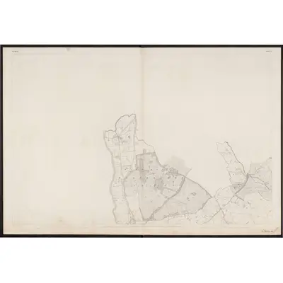 1839 Map of Carlow - Sheet 2, 1862 Print