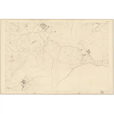 1839 Map of Carlow - Sheet 20, 1840 Print