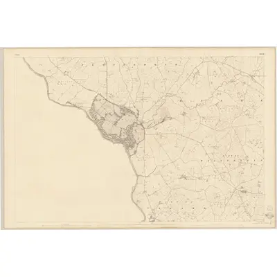 1839 Map of Carlow - Sheet 22, 1840 Print