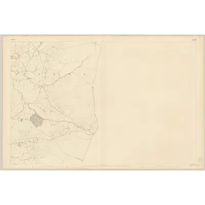 1839 Map of Carlow - Sheet 23, 1840 Print