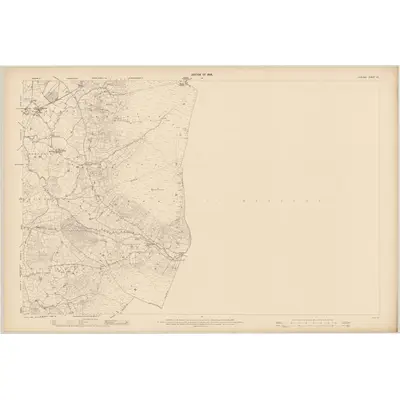 1906 Map of Carlow - Sheet 23, 1908 Print