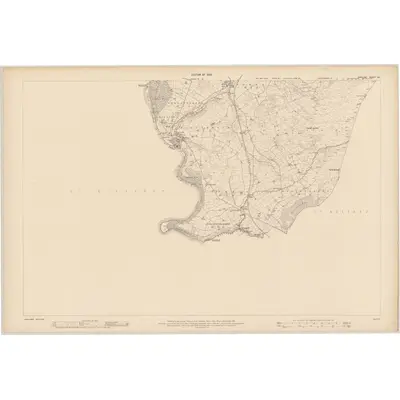 1905 Map of Carlow - Sheet 26, 1908 Print