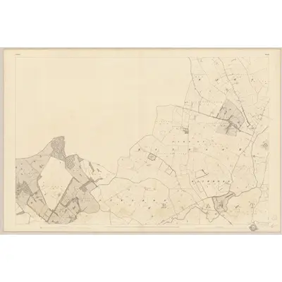 1839 Map of Carlow - Sheet 3, 1840 Print