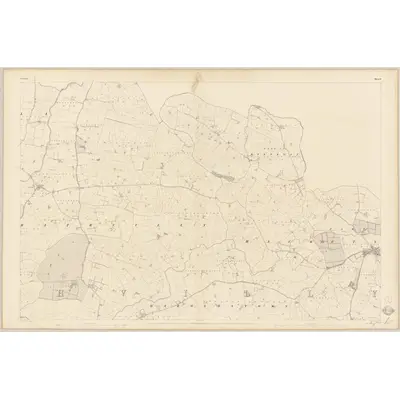1839 Map of Carlow - Sheet 4, 1840 Print