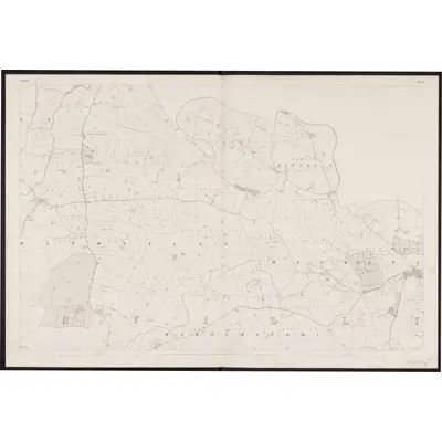 1839 Map of Carlow - Sheet 4, 1862 Print
