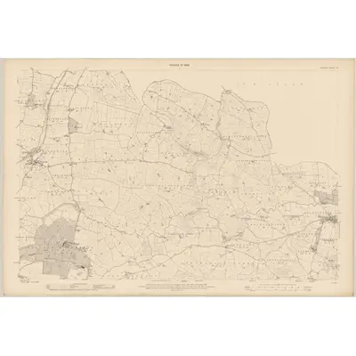 1906 Map of Carlow - Sheet 4, 1908 Print