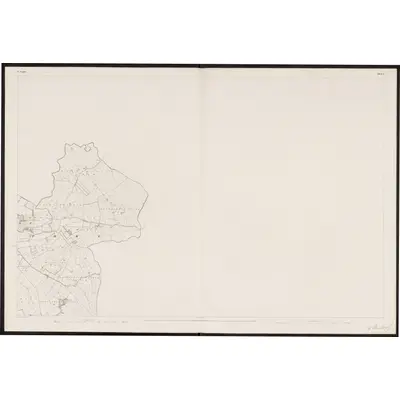 1839 Map of Carlow - Sheet 5, 1863 Print