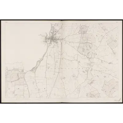 1839 Map of Carlow - Sheet 7, 1862 Print