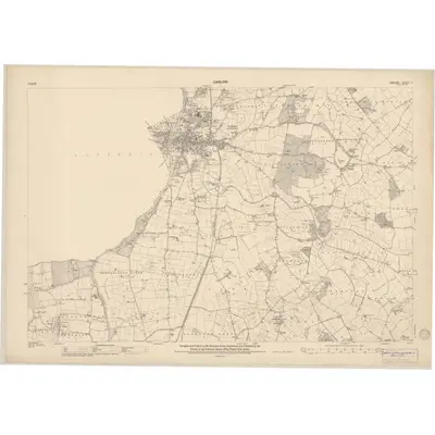 1939 Map of Carlow - Sheet 7, 1949 Print