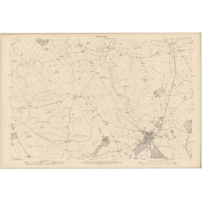 1906 Map of Carlow - Sheet 8, 1908 Print