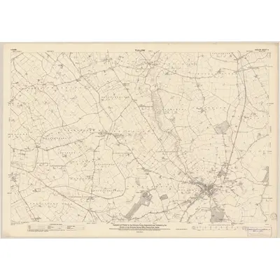 1939 Map of Carlow - Sheet 8, 1949 Print