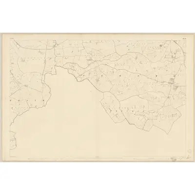 1839 Map of Carlow - Sheet 9, 1840 Print