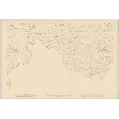 1906 Map of Carlow - Sheet 9, 1908 Print