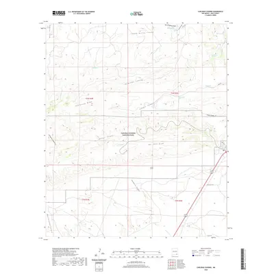2020 Map of Carlsbad Caverns, 2020 Print