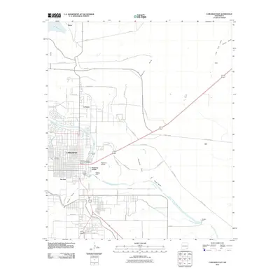 2010 Map of Carlsbad East, 2010 Print