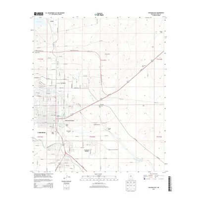 2013 Map of Carlsbad East, 2013 Print
