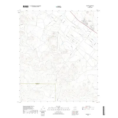 2019 Map of Carlsbad, 2019 Print