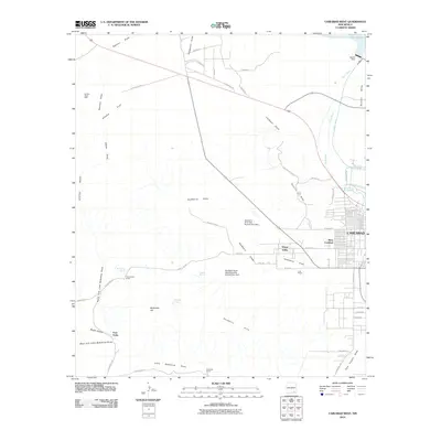 2010 Map of Carlsbad West, 2010 Print