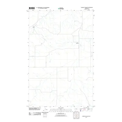2011 Map of Carlson Coulee, 2011 Print