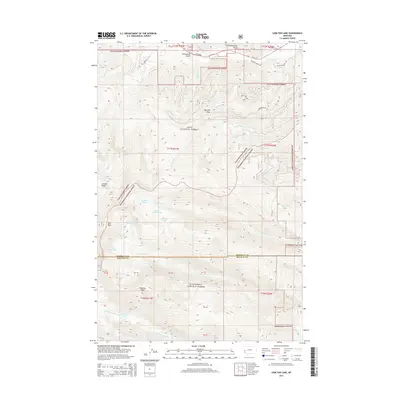 2014 Map of Carlton Lake, 2014 Print