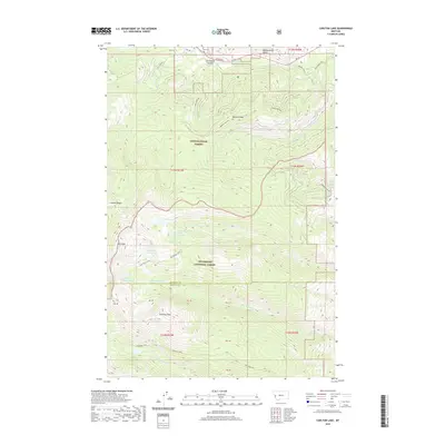 2020 Map of Carlton Lake, 2020 Print