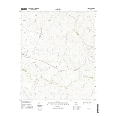 2017 Map of Carlton, 2017 Print