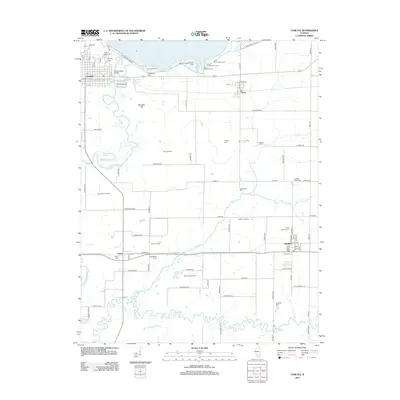 2012 Map of Carlyle, 2012 Print