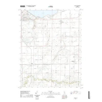 2021 Map of Carlyle, 2021 Print