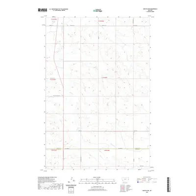 2020 Map of Carlyle NW, 2020 Print