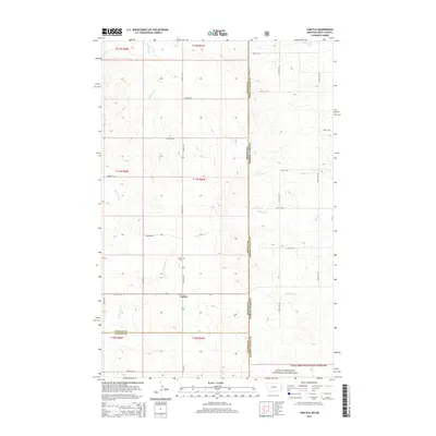 2014 Map of Carlyle, 2014 Print
