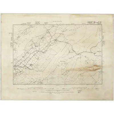 1886 Map of Carmarthenshire II.SW, 1888 Print
