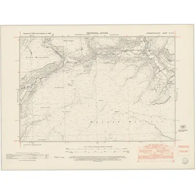 1948 Map of Carmarthenshire IX.NE, 1953 Print
