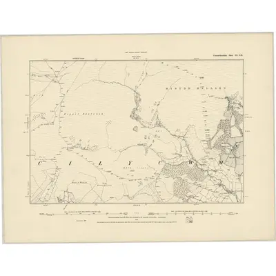 1887 Map of Carmarthenshire IX.SE
