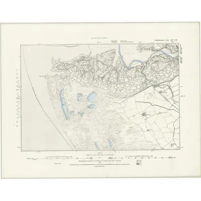 1879 Map of Carmarthenshire LIII.SW, 1889 Print
