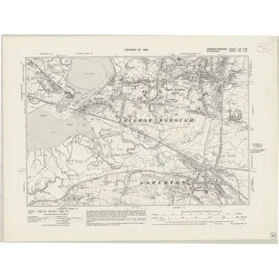 1935 Map of Carmarthenshire LIX.SW, 1942 Print