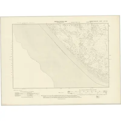 1905 Map of Carmarthenshire LVII.NW, 1908 Print