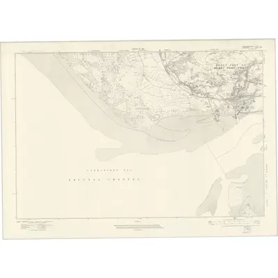 1913 Map of Carmarthenshire LVII, 1921 Print