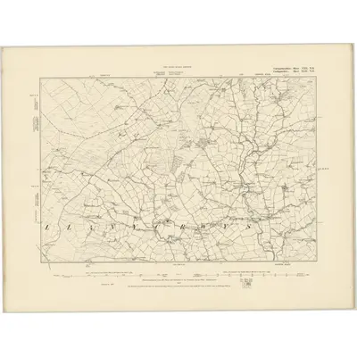 1887 Map of Carmarthenshire VIII.NE