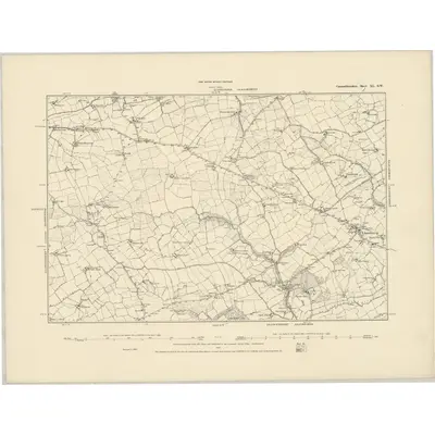 1887 Map of Carmarthenshire XL.SW