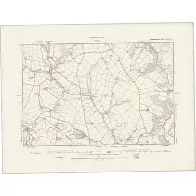 1888 Map of Carmarthenshire XXIX.SE