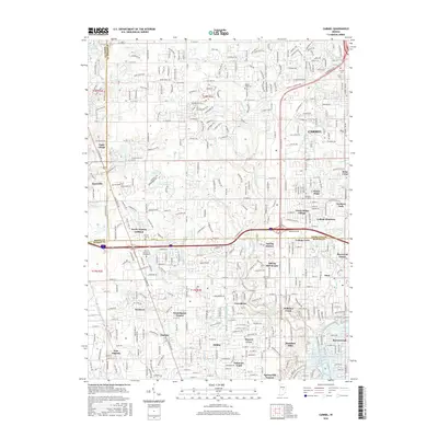 2016 Map of Carmel, 2016 Print