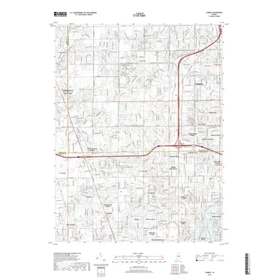 2019 Map of Carmel, 2019 Print