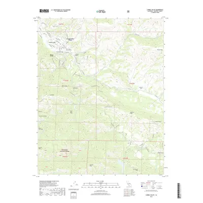 2018 Map of Carmel Valley, 2018 Print