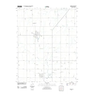 2012 Map of Carmen, 2012 Print