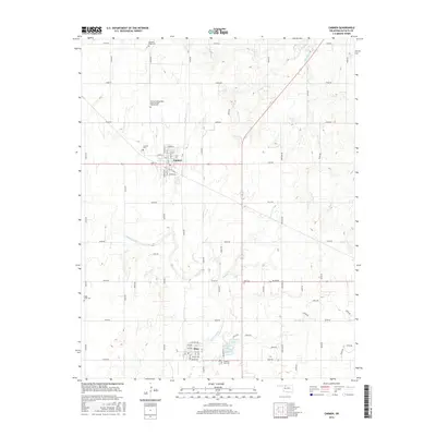 2016 Map of Carmen, 2016 Print