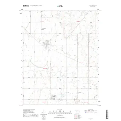 2018 Map of Carmen, 2018 Print